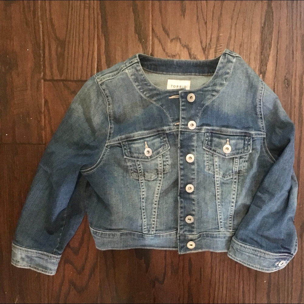 Cropped Jean Jacket